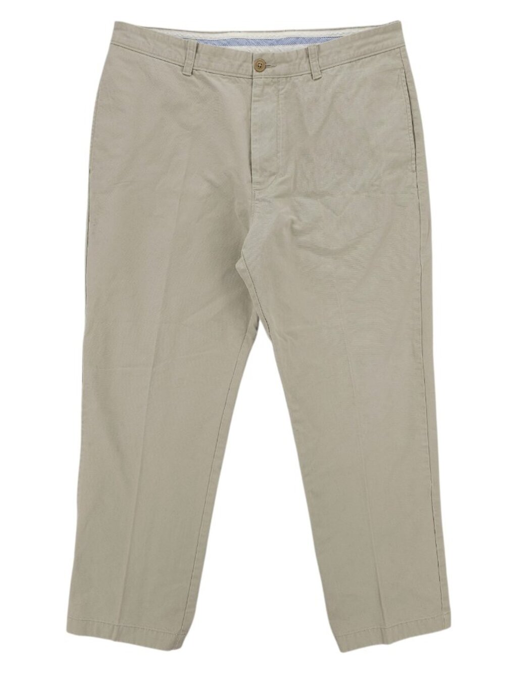 J CREW Essential Chino Pants Regular Fit Beige 100% Cotton Size 36x32